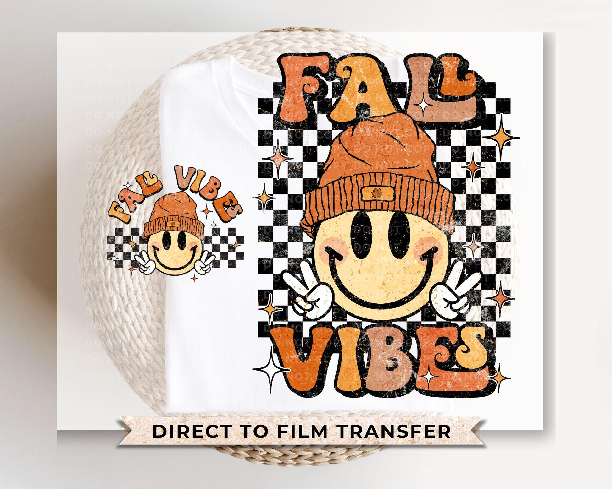 Fall DTF Transfers, Ready to Press, T-shirt Transfers, Heat Transfer, Direct to Film, Holiday, Autumn, Halloween, Fall Vibes + Pocket