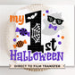 Halloween DTF Transfers, Ready to Press, T-shirt Transfers, Heat Transfer, Direct to Film, Baby Boy, Holiday, Fall, Ghost, My 1st Halloween