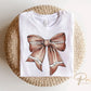 Football DTF Transfers, Ready to Press, T-shirt Transfers, Heat Transfer, Direct to Film, Sports Mom, Game Day, Fall, Retro Football Bow