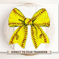 Softball DTF Transfers, Ready to Press, T-shirt Transfers, Heat Transfer, Direct to Film, Sports Mom, Game Day, Coquette, Retro Softball Bow