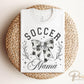 Soccer DTF Transfers, Ready to Press, T-shirt Transfers, Heat Transfer, Direct to Film, Cold Peel, Sports Mom, Girly, Soccer Mama Coquette