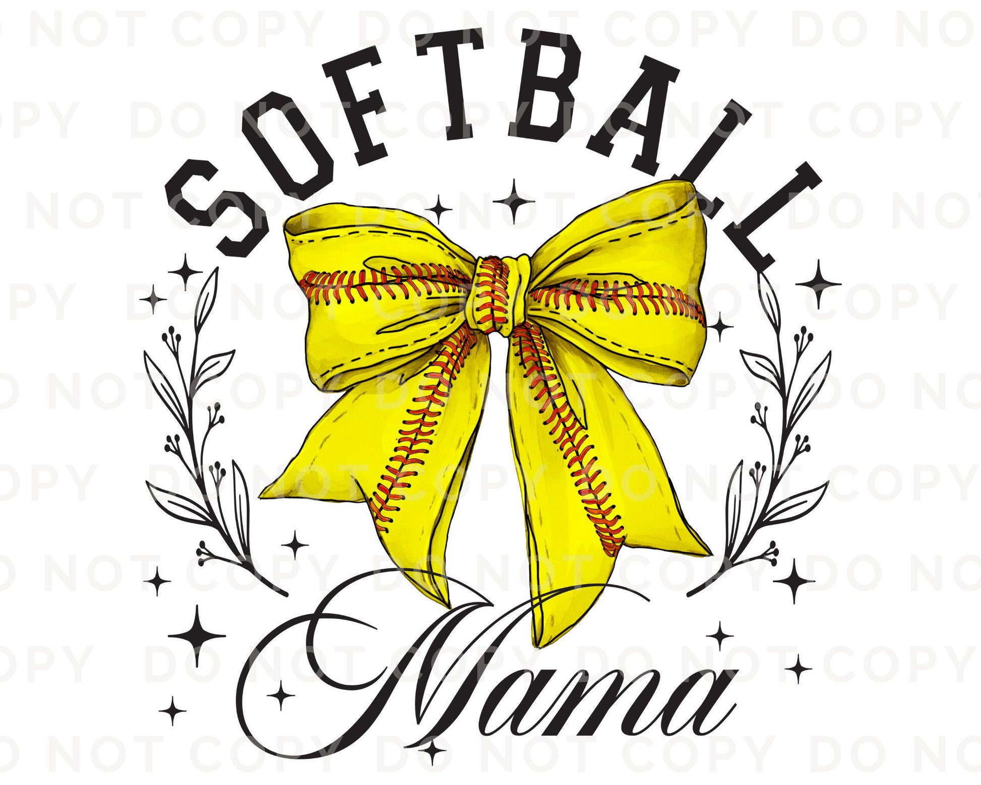 Softball DTF Transfers, Ready to Press, T-shirt Transfers, Heat Transfer, Direct to Film, Sports Mom, Game Day, Bow, Softball Mama Coquette