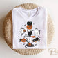 Halloween DTF Transfers, Ready to Press, T-shirt Transfers, Heat Transfer, Direct to Film, Kids, Fall, Autumn, Trendy, Cute Black Ghost Cats