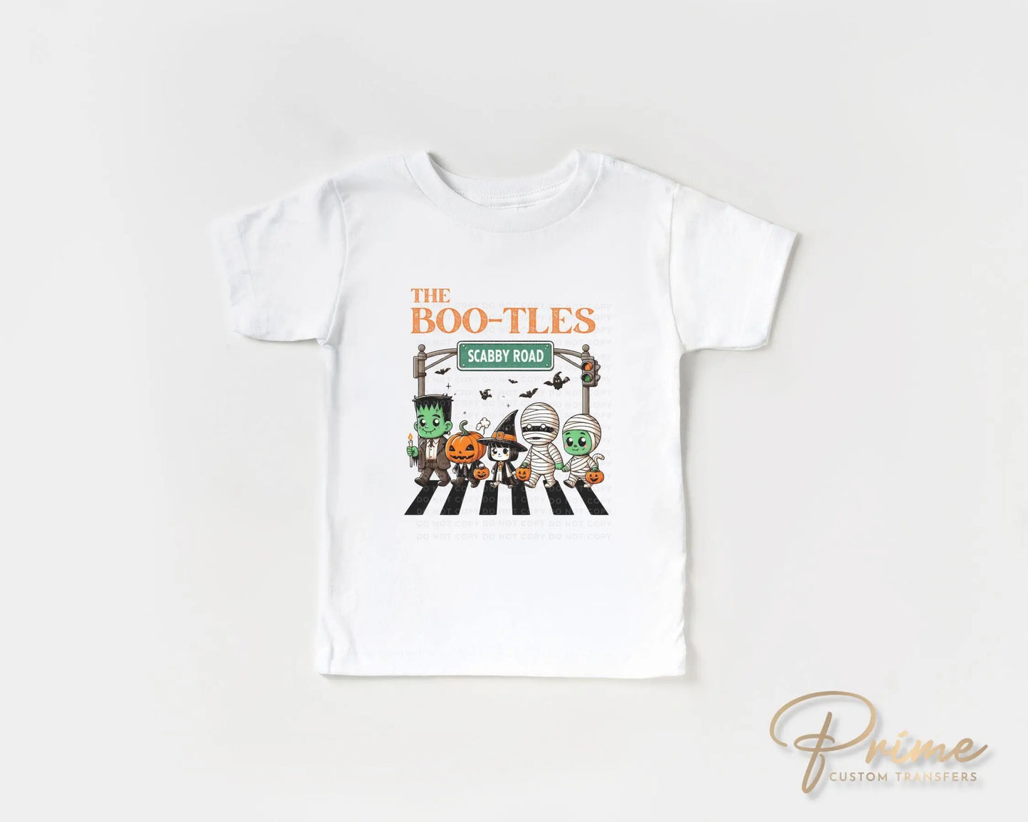 Halloween DTF Transfers, Ready to Press, T-shirt Transfers, Heat Transfer, Direct to Film, Trendy, Trick Or Treat, The Boo-tles Parody