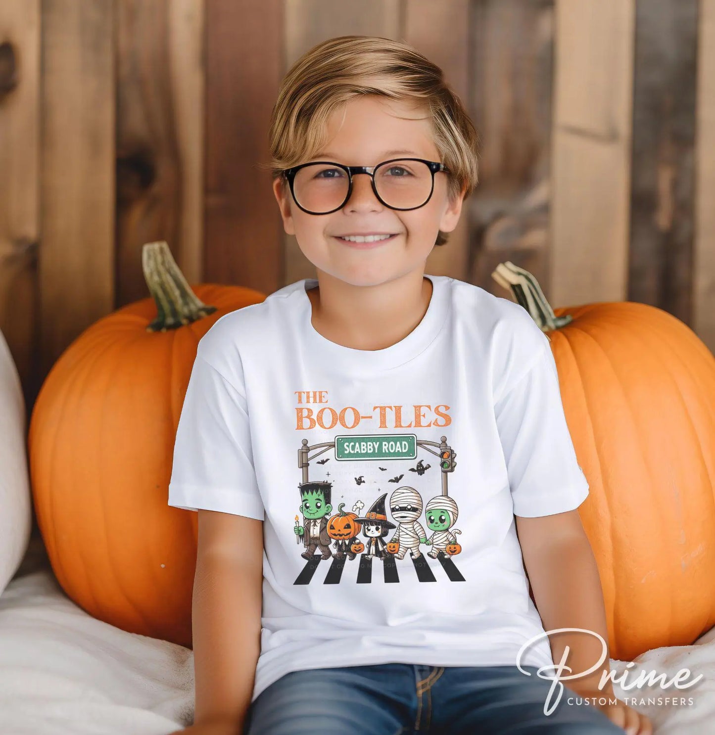 Halloween DTF Transfers, Ready to Press, T-shirt Transfers, Heat Transfer, Direct to Film, Trendy, Trick Or Treat, The Boo-tles Parody