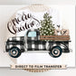Christmas DTF Transfers, Ready to Press, T-shirt Transfers, Heat Transfer, Direct to Film, Holiday, Buffalo Plaid, Truck, Christmas Tree