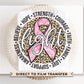 Breast Cancer DTF Transfers, Ready to Press, T-shirt Transfers, Heat Transfer, Direct to Film, Fight, Pink Ribbon, Leopard, Cancer Awareness