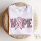 Breast Cancer DTF Transfers, Ready to Press, T-shirt Transfers, Heat Transfer, Direct to Film, Fight, Pink Ribbon, Hope, Cancer Awareness