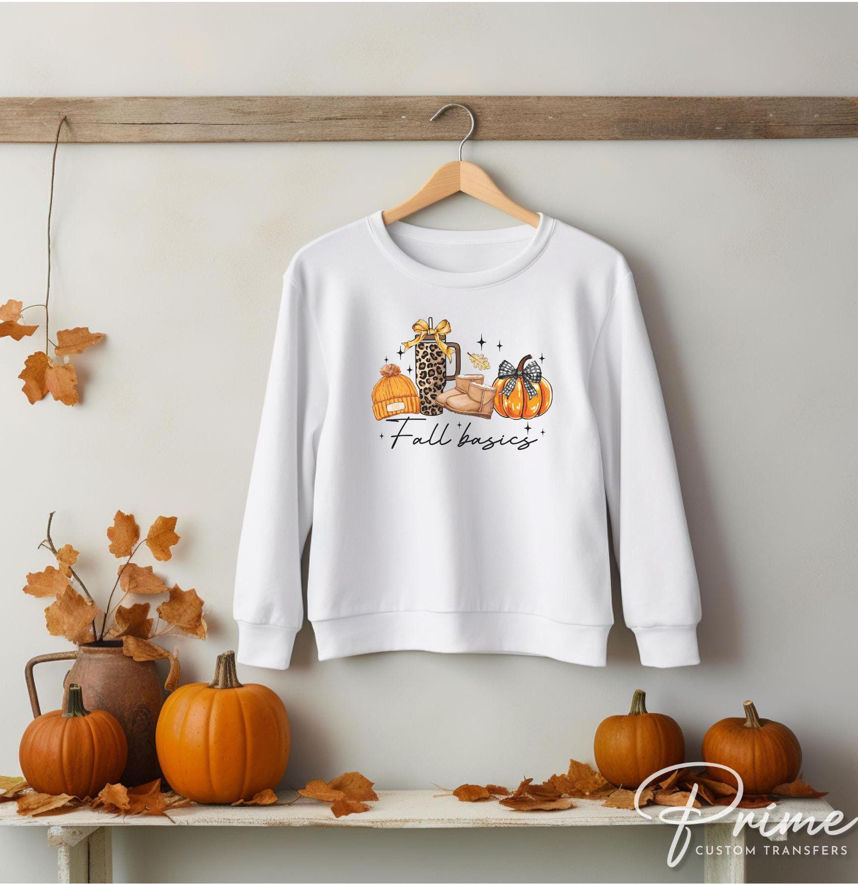 Fall DTF Transfers, Ready to Press, T-shirt Transfers, Heat Transfer, Direct to Film, Autumn, Fall Basics, Coquette, Pumpkin, Bow, Girly