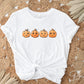 Fall DTF, Ready to Press, DIY T-shirt, Heat Transfer, Direct to Film, Cold Peel, Halloween, Thanksgiving, Autumn, Girl, Cute Baby Pumpkins