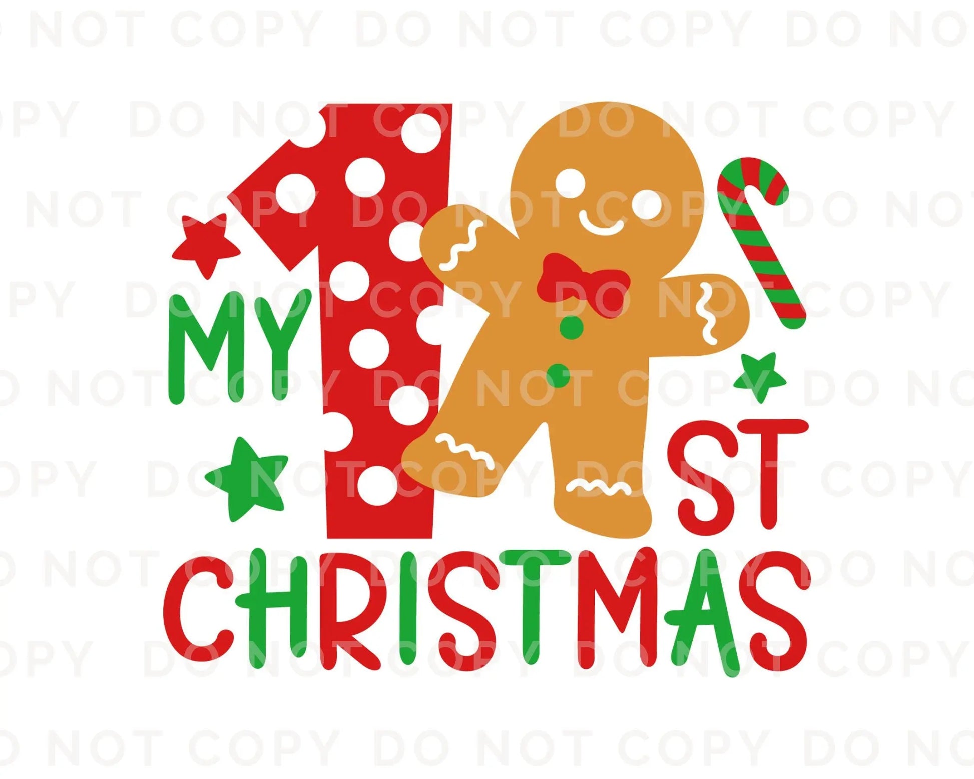 Christmas DTF Transfers, Ready to Press, T-shirt Transfers, Heat Transfer, Direct to Film, Baby Boy, Girl, Holiday, My 1st Christmas