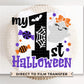 Halloween DTF Transfers, Ready to Press, T-shirt Transfers, Heat Transfer, Direct to Film, Baby Girl, Holiday, Fall, Ghost, My 1st Halloween