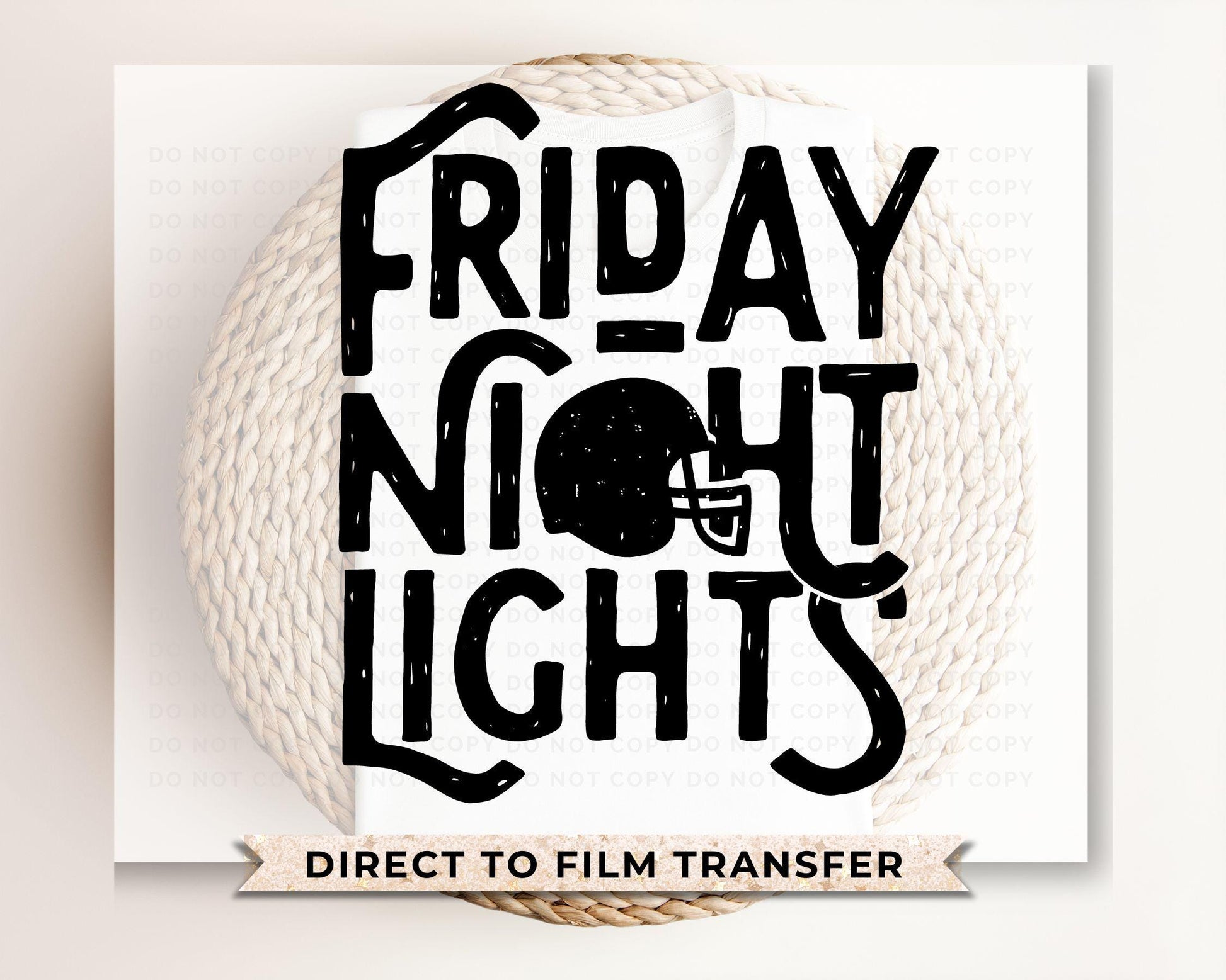 Football DTF Transfers, Ready to Press, T-shirt Transfers, Heat Transfer, Direct to Film, Sports Mom, High School, Game, Friday Night Lights