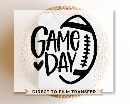 Football DTF Transfers, Ready to Press, T-shirt Transfers, Heat Transfer, Direct to Film, Sports Mom, High School, College Football Game Day