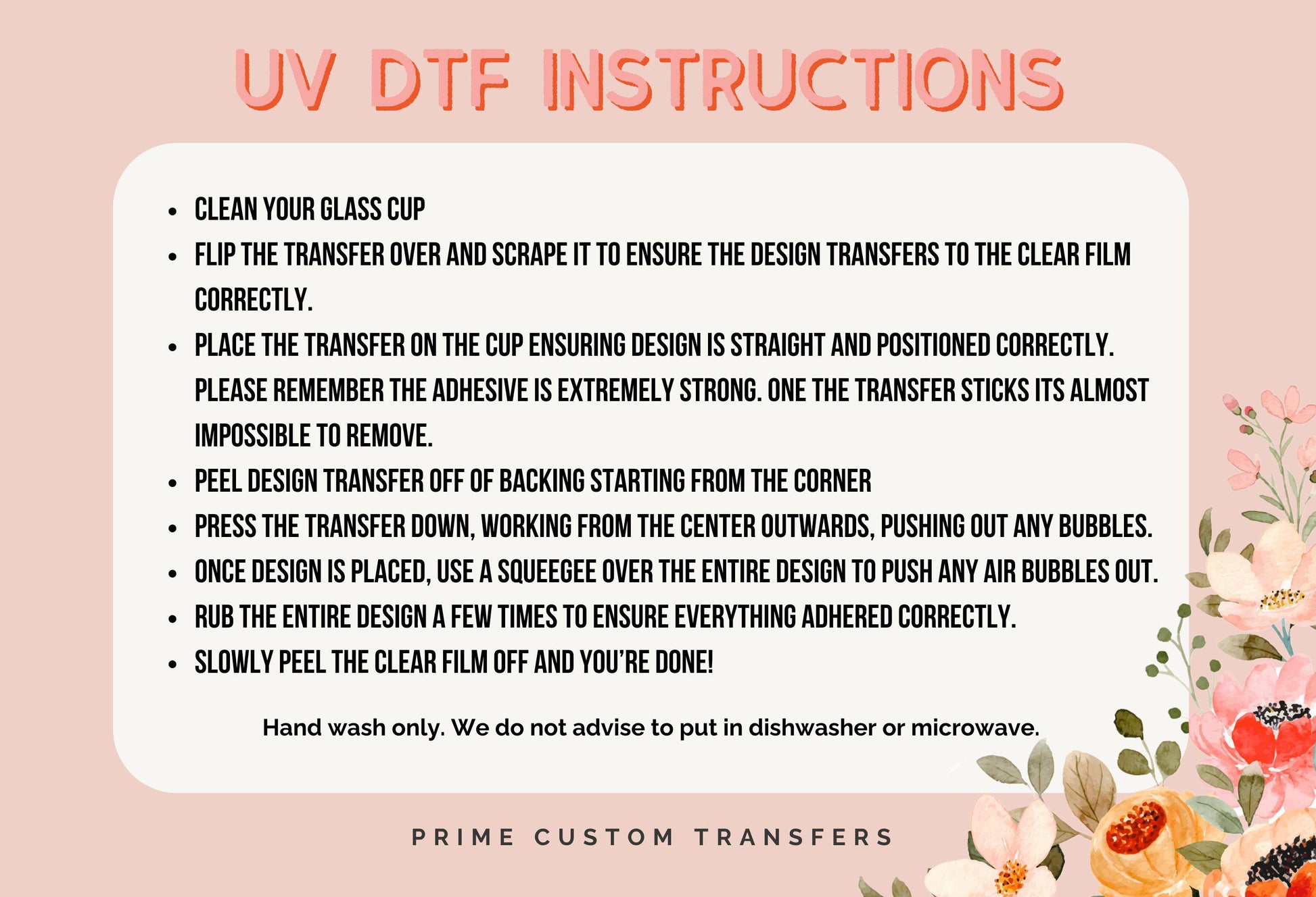 Christmas UV DTF Sticker for Ornaments, Ready to Apply, No Heat Needed, Permanent Adhesive, Waterproof, Decal, Christmas Calories Pink