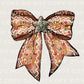 Christmas DTF Transfers, Ready to Press, T-shirt Transfers, Heat Transfer, Direct to Film, Holiday, Coquette, Girly, Candy, Gingerbread Bow