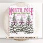 Christmas DTF Transfers, Ready to Press, T-shirt Transfers, Heat Transfer, Direct to Film, Holiday, Pink, Christmas Trees Farm Coquette Bows