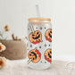 Halloween UV DTF Libbey 16oz Cup Wrap Sticker, Ready to Ship, Direct to Film, Glass Can, Fall, Permanent, Pumpkins, Autumn, Candy Apples