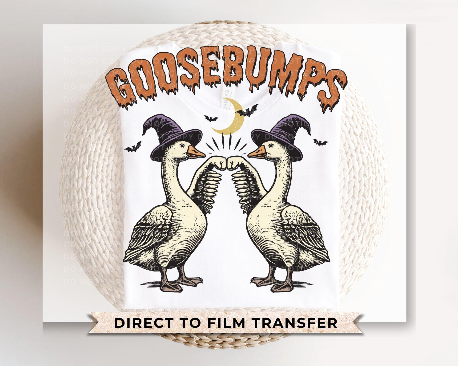 Halloween DTF Transfers, Ready to Press, T-shirt Transfers, Heat Transfer, Direct to Film, Fall, Autumn, Funny, Horror Movie, Goosebumps