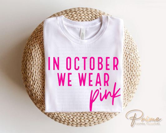 Breast Cancer DTF Transfers, Ready to Press, T-shirt Transfers, Heat Transfer, Direct to Film, Fight, Pink Ribbon, Cancer Awareness, Cure