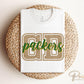 Football DTF Transfers, Ready to Press, T-shirt Transfers, Heat Transfer, Direct to Film, Sports, Vintage, FAUX Glitter, Green Bay Fan