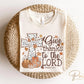Christian DTF Transfers, Ready to Press, T-shirt Transfers, Heat Transfer, Direct to Film, Fall, Leopard, Cross, Give Thanks to The Lord