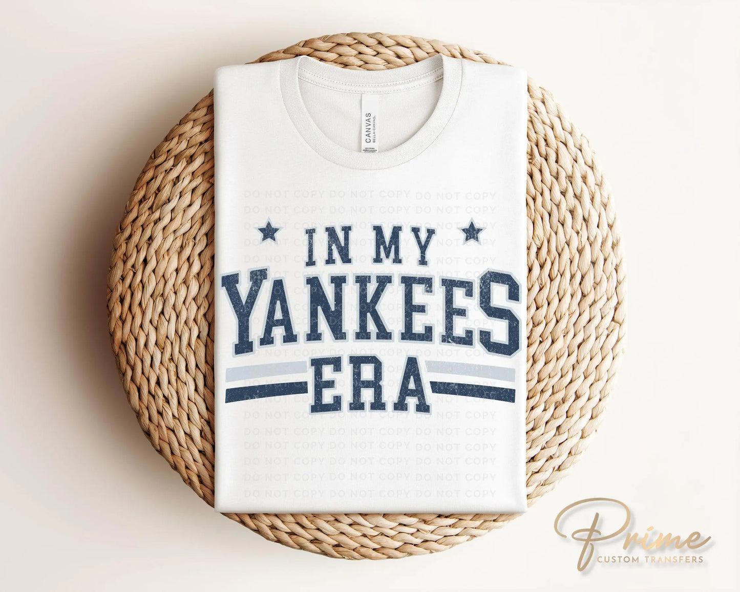 Baseball DTF Transfers, Ready to Press, T-shirt Transfer, Heat Transfer, Direct to Film, Sports, Game Day, Distressed New York Baseball