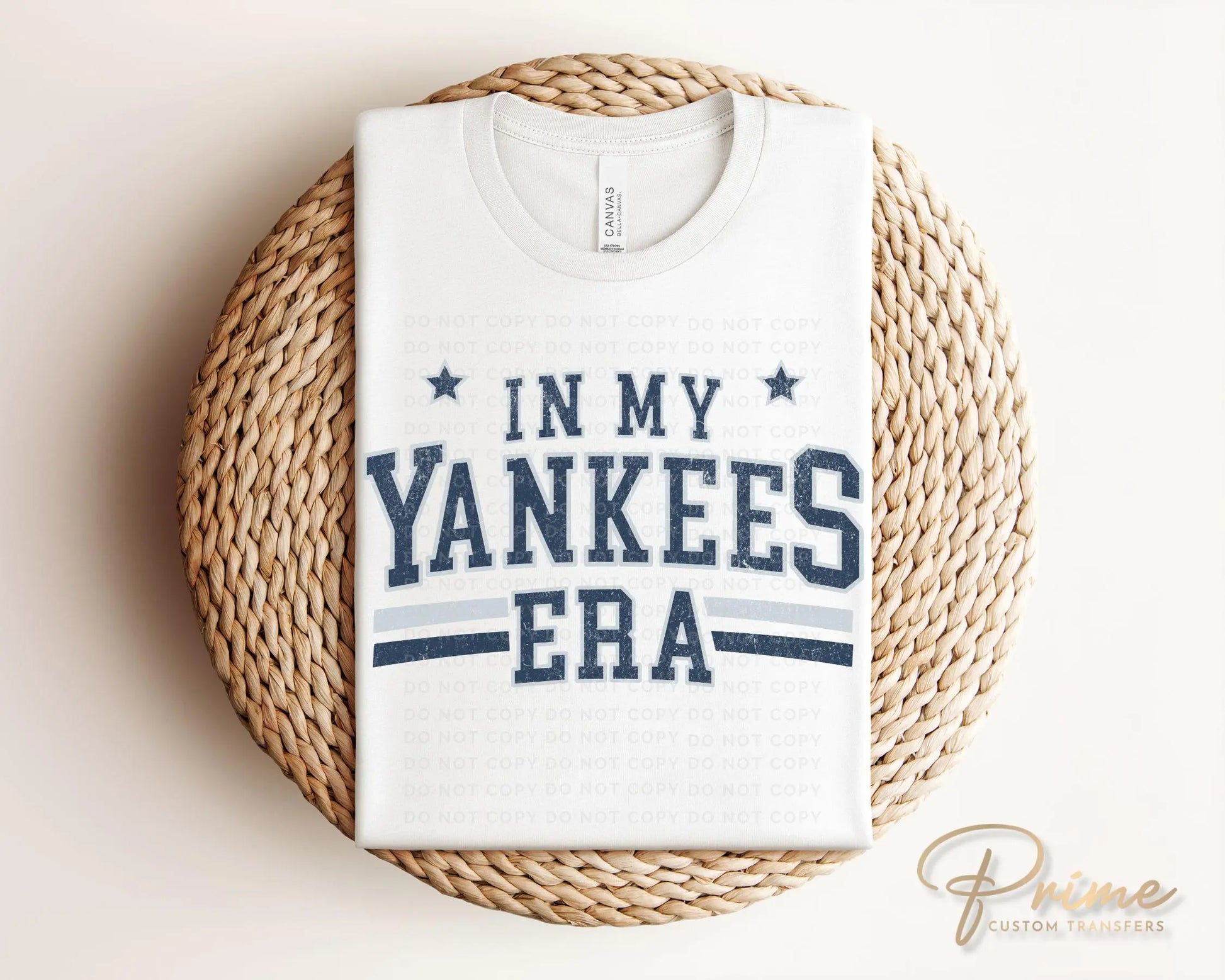 Baseball DTF Transfers, Ready to Press, T-shirt Transfer, Heat Transfer, Direct to Film, Sports, Game Day, Distressed New York Baseball
