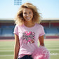 Breast Cancer DTF Transfers, Ready to Press, T-shirt Transfers, Heat Transfer, Direct to Film, Fight, Pink, Football, Cancer Awareness