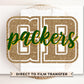 Football DTF Transfers, Ready to Press, T-shirt Transfers, Heat Transfer, Direct to Film, Sports, Vintage, FAUX Glitter, Green Bay Fan