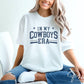 Football DTF Transfers, Ready to Press, T-shirt Transfers, Heat Transfer, Direct to Film, Sports, Full Color, Vintage, Dallas Football