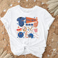 Baseball DTF Transfers, Ready to Press, T-shirt Transfer, Heat Transfer, Direct to Film, Sports, Game Day, Doodle Collage, New York Baseball