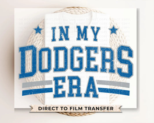 Baseball DTF Transfers, Ready to Press, T-shirt Transfer, Heat Transfer, Direct to Film, Sports, Game Day, Distressed Los Angeles Baseball