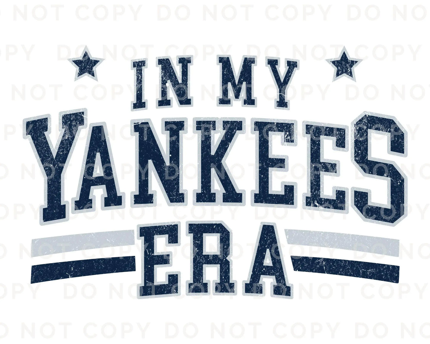 Baseball DTF Transfers, Ready to Press, T-shirt Transfer, Heat Transfer, Direct to Film, Sports, Game Day, Distressed New York Baseball