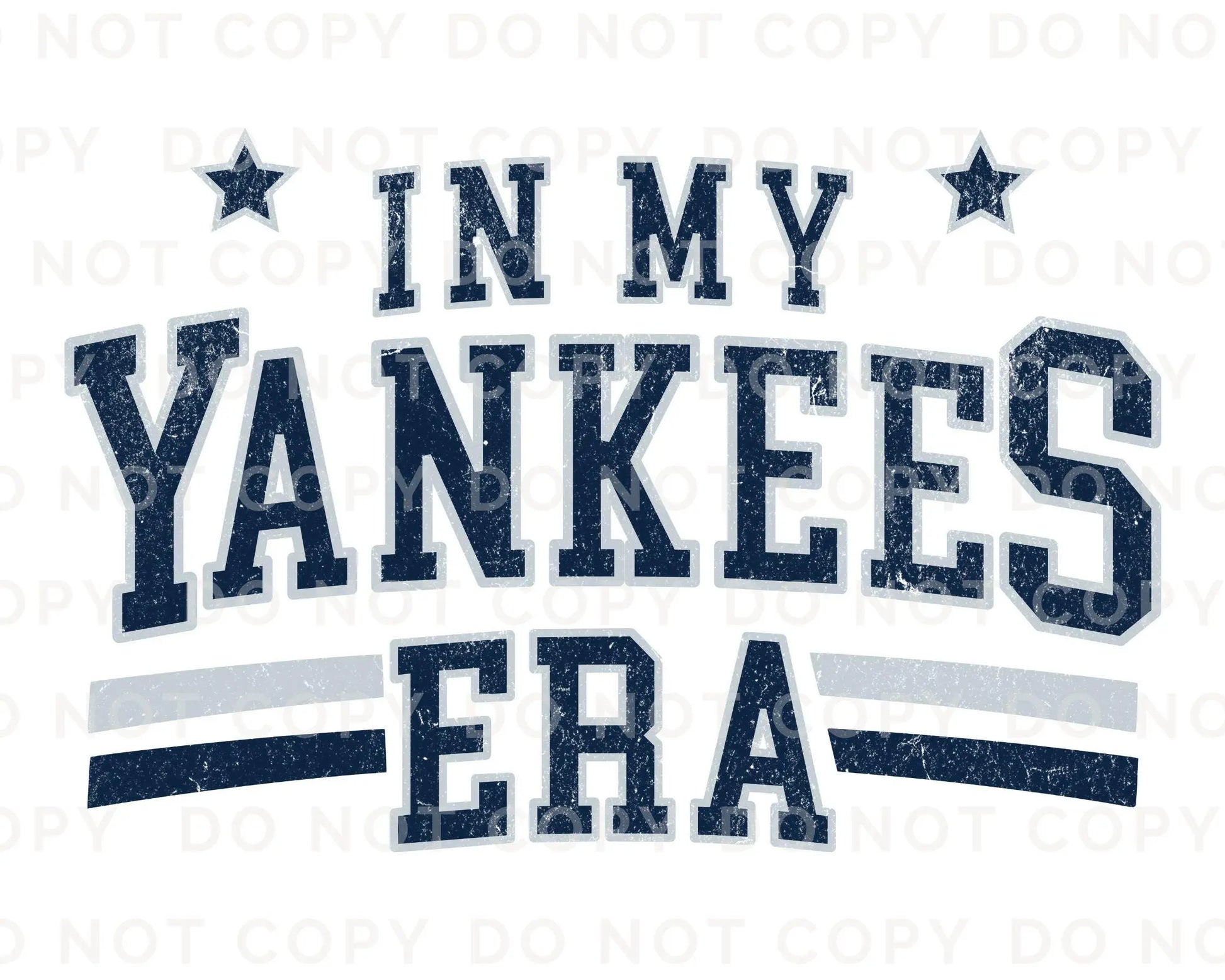 Baseball DTF Transfers, Ready to Press, T-shirt Transfer, Heat Transfer, Direct to Film, Sports, Game Day, Distressed New York Baseball
