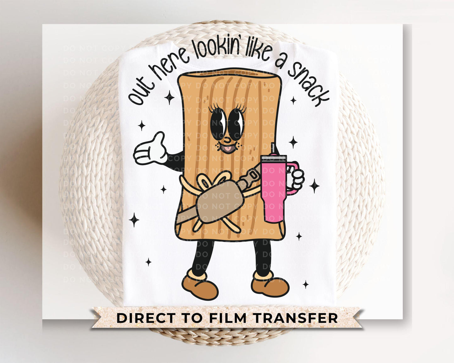 Spanish Christmas DTF Transfer, Ready to Press, T-shirt Transfers, Heat Transfer, Direct to Film, Latino, Tamale, Lookin Like a Snack