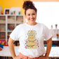 Christmas DTF Transfer, Ready to Press, T-shirt Transfer, Heat Transfer, Direct to Film, Teacher Gift, School, Coquette Pencil Tree