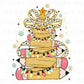 Christmas DTF Transfer, Ready to Press, T-shirt Transfer, Heat Transfer, Direct to Film, Teacher Gift, School, Coquette Pencil Tree