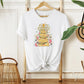 Christmas DTF Transfer, Ready to Press, T-shirt Transfer, Heat Transfer, Direct to Film, Teacher Gift, School, Coquette Pencil Tree