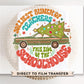 Christmas DTF Transfer, Ready to Press, T-shirt Transfer, Heat Transfer, Direct to Film, Funny Teacher Gift, Jolliest Bunch of Teachers
