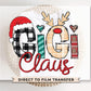 Christmas DTF Transfer, Ready to Press, T-shirt Transfers, Heat Transfer, Direct to Film, Matching Family, Doodle, Grandma, Gigi Claus