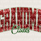 Christmas DTF Transfer, Ready to Press, T-shirt Transfers, Heat Transfer, Direct to Film, Matching Family, Faux Glitter, Grandma Claus
