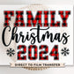 Christmas DTF Transfers, Ready to Press, T-shirt Transfers, Heat Transfer, Direct to Film, Matching Family Christmas Shirt Transfers 2024