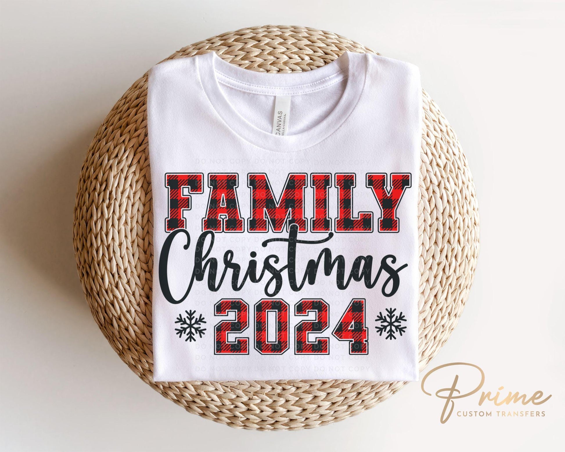 Christmas DTF Transfers, Ready to Press, T-shirt Transfers, Heat Transfer, Direct to Film, Matching Family Christmas Shirt Transfers 2024