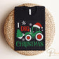 Christmas DTF Transfer, Ready to Press, T-shirt Transfer, Heat Transfer, Direct to Film, Holiday, Truck, Boy, Kids, Tractor, I Dig Christmas