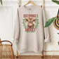 Christmas DTF Transfers, Ready to Press, T-shirt Transfers, Heat Transfer, Direct to Film, Holiday, Coquette Highland Cow, Mooey Christmas
