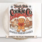 Christmas DTF Transfers, Ready to Press, T-shirt Transfers, Heat Transfer, Direct to Film, Holiday, North Pole, Gingerbread Man Cookie Co