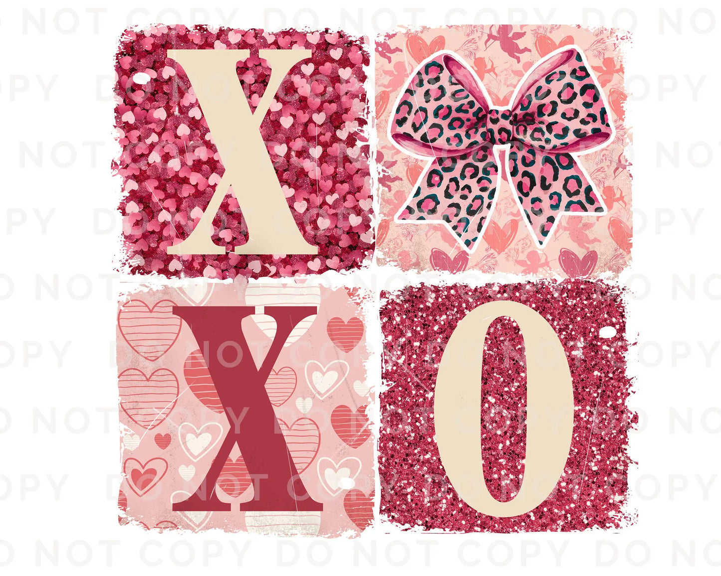 Valentine DTF Transfers, Ready to Press, T-shirt Transfers, Heat Transfer, Direct to Film, Holiday, Doodles, Love, Cupid, Coquette XOXO