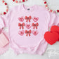 Valentine DTF Transfers, Ready to Press, T-shirt Transfers, Heat Transfer, Direct to Film, Holiday, Coquette Bows and Conversation Hearts