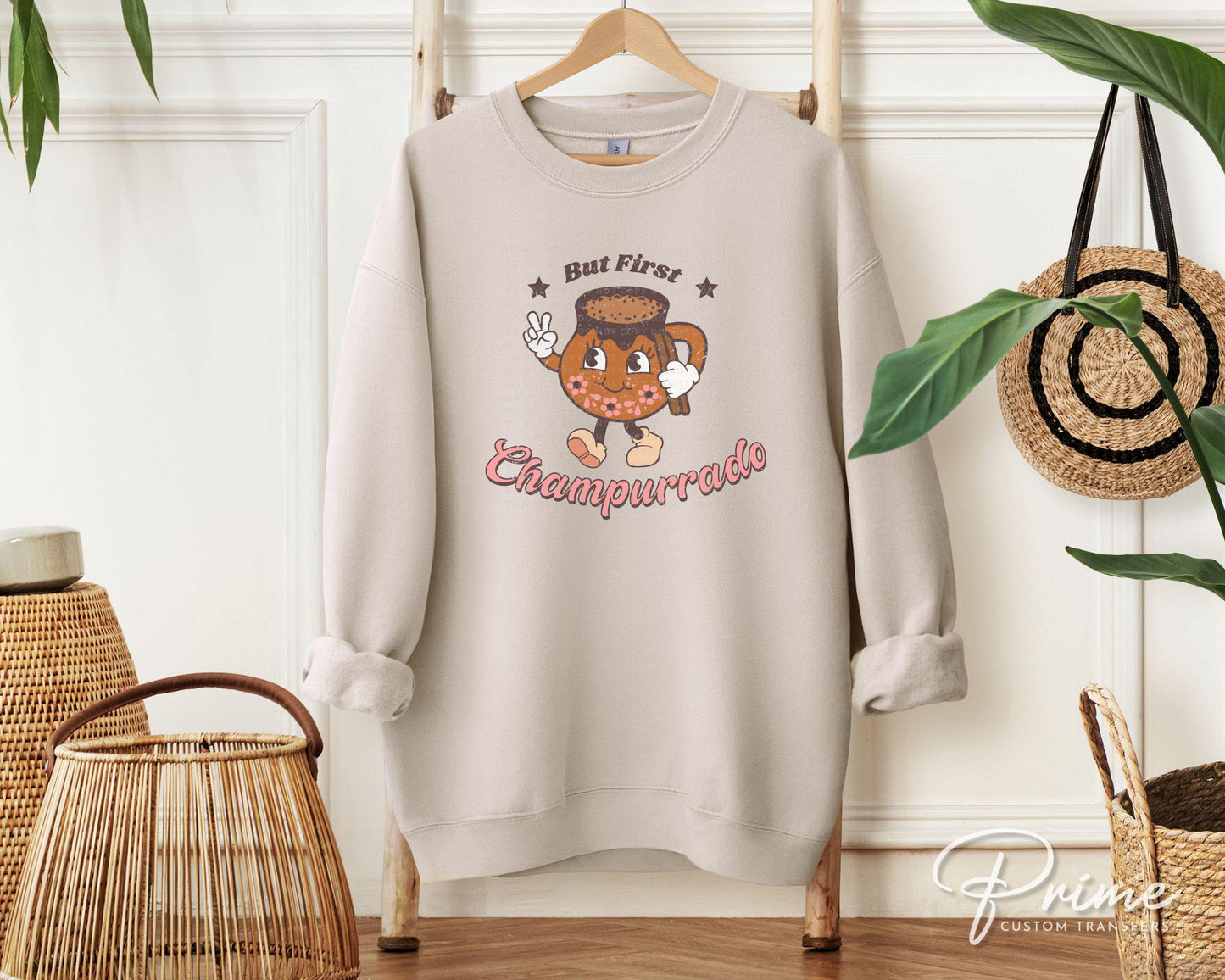 Spanish Christmas DTF Transfer, Ready to Press, T-shirt Transfers, Heat Transfer, Direct to Film, Latino, Tamale, Feliz navidad, Champurrado